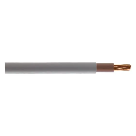 35mm 140A 6181Y Double Insulated Tails Brown Inner Sheath 1M Cut Length