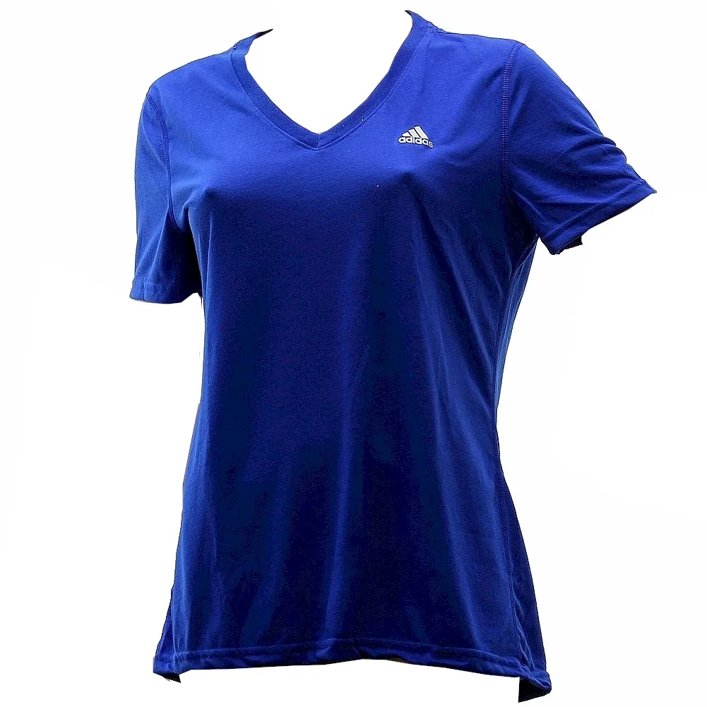 Adidas Women's Climalite Ultimate Tee Short Sleeve V-Neck T-Shirt