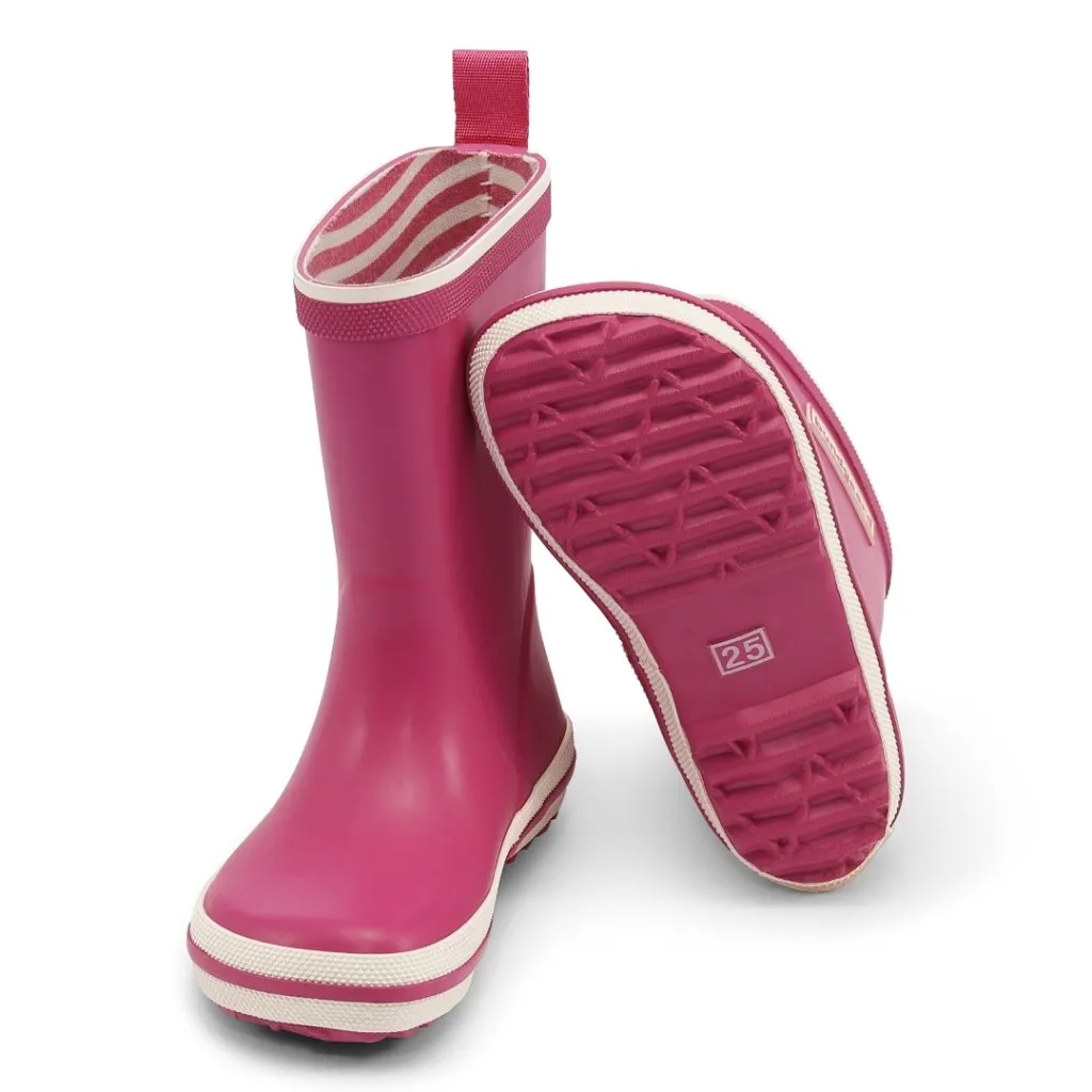 Bundgaard Raspberry barefoot wellies