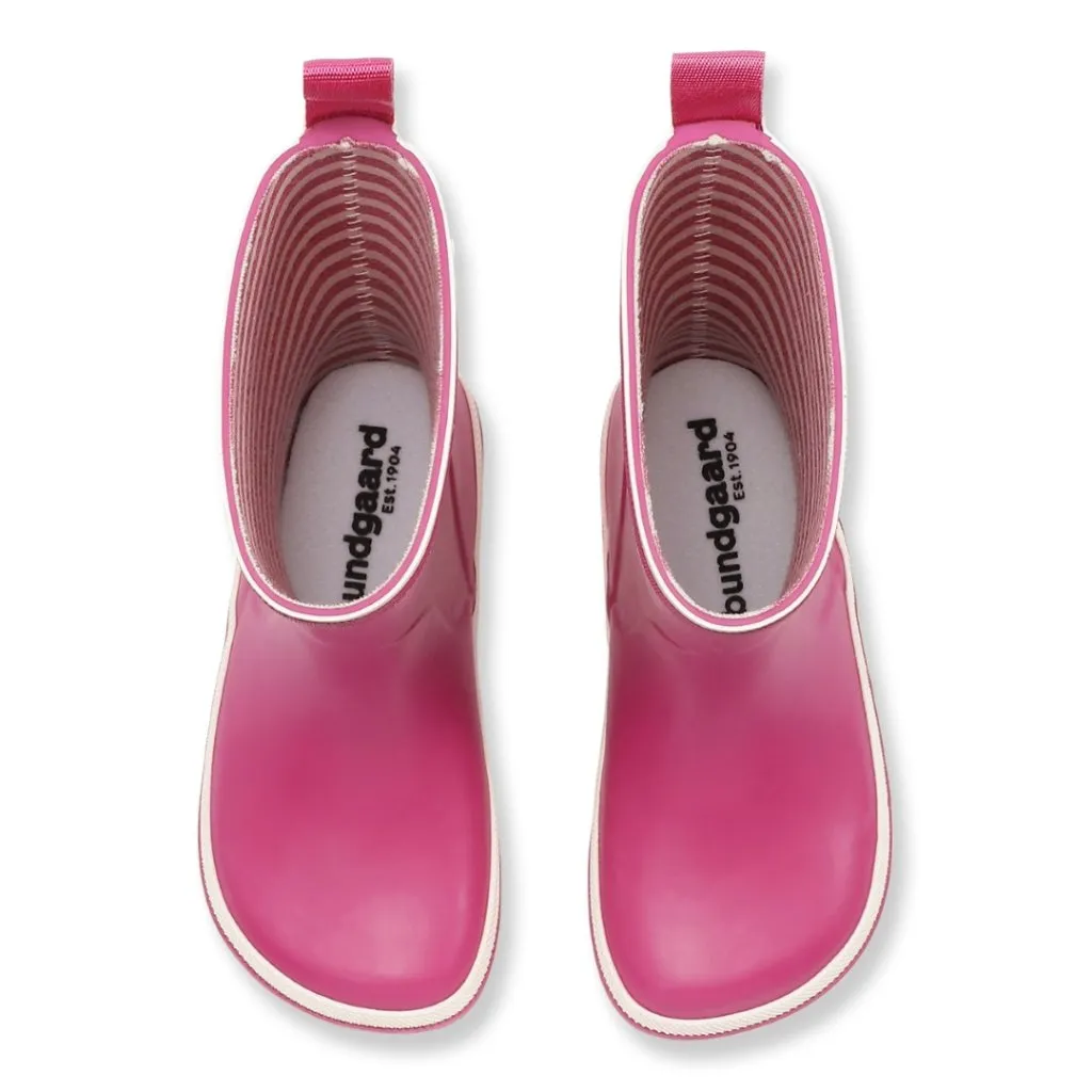 Bundgaard Raspberry barefoot wellies