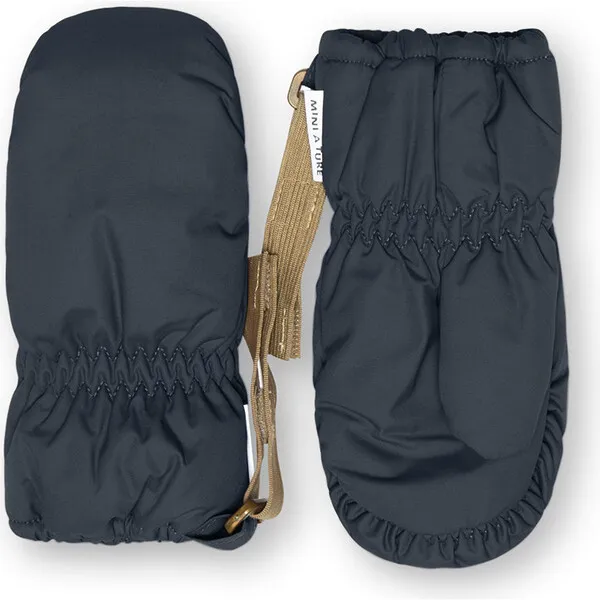 Mini A Ture CORDT Fleece Lined Gloves, Blue Nights
