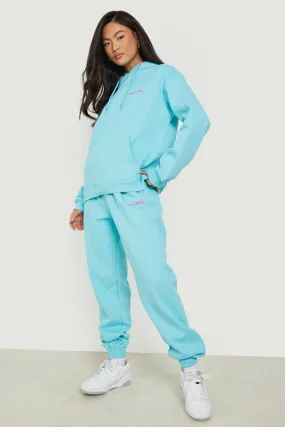 Ofcl Studio Embroidered Hooded Tracksuit