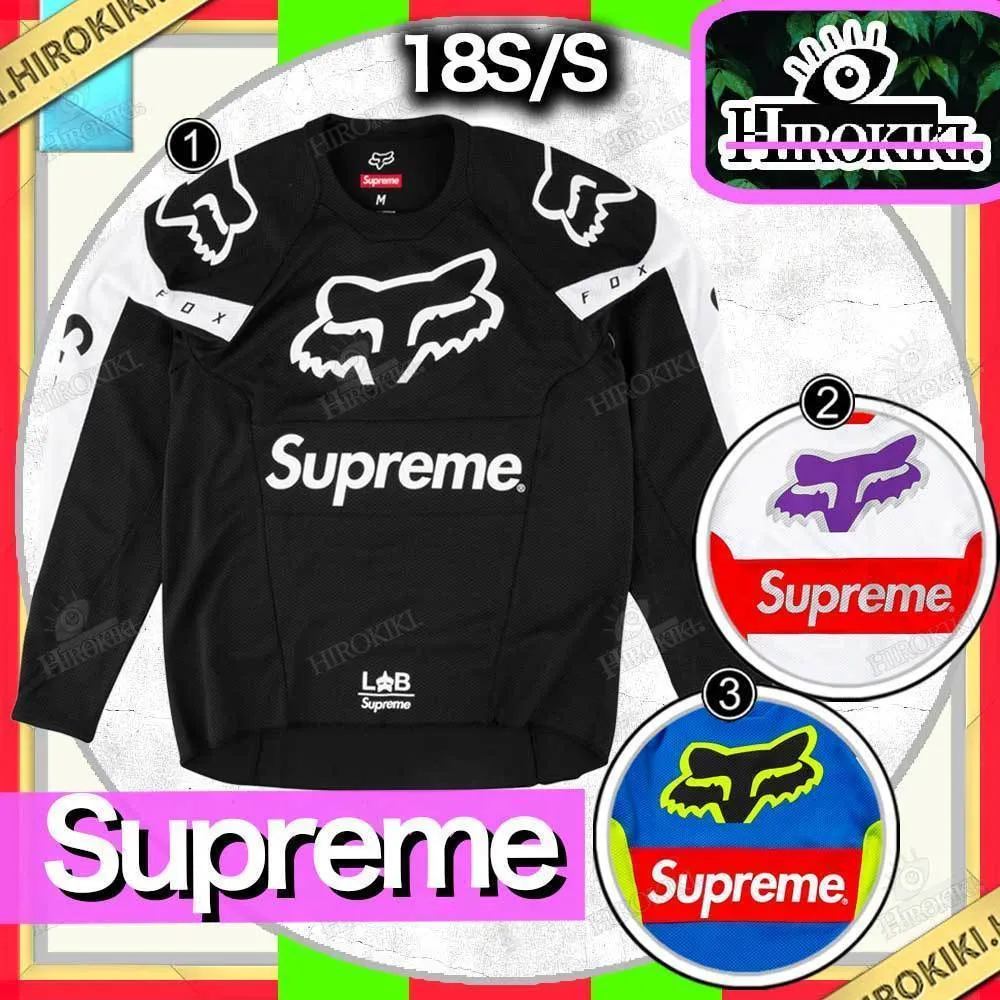 Supreme  |Unisex Street Style Collaboration Logo T-Shirts