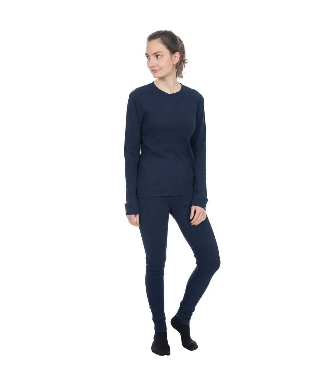 Trespass Unisex Mystery Thermal Baselayer Set (Navy) - UTTP3982